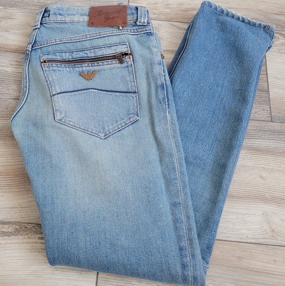 Armani Jeans Low Waist Size 26 - Picture 1 of 8